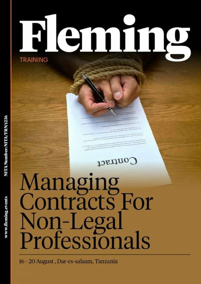 Managing Contracts For Non-Legal Professionals Training Course | Fleming
