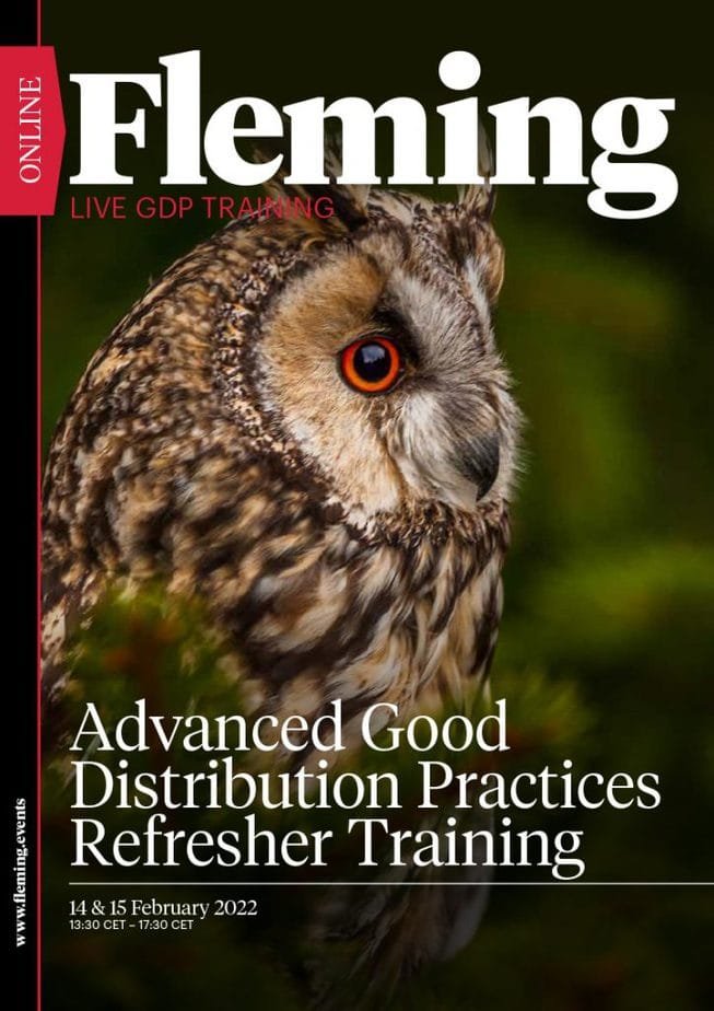 Advanced Good Distribution Practices Refresher Online Live Training Course | Agenda Cover | Fleming