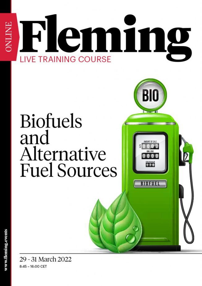 Biofuels and Alternative Fuel Sources online live training by Fleming_Agenda Cover_1