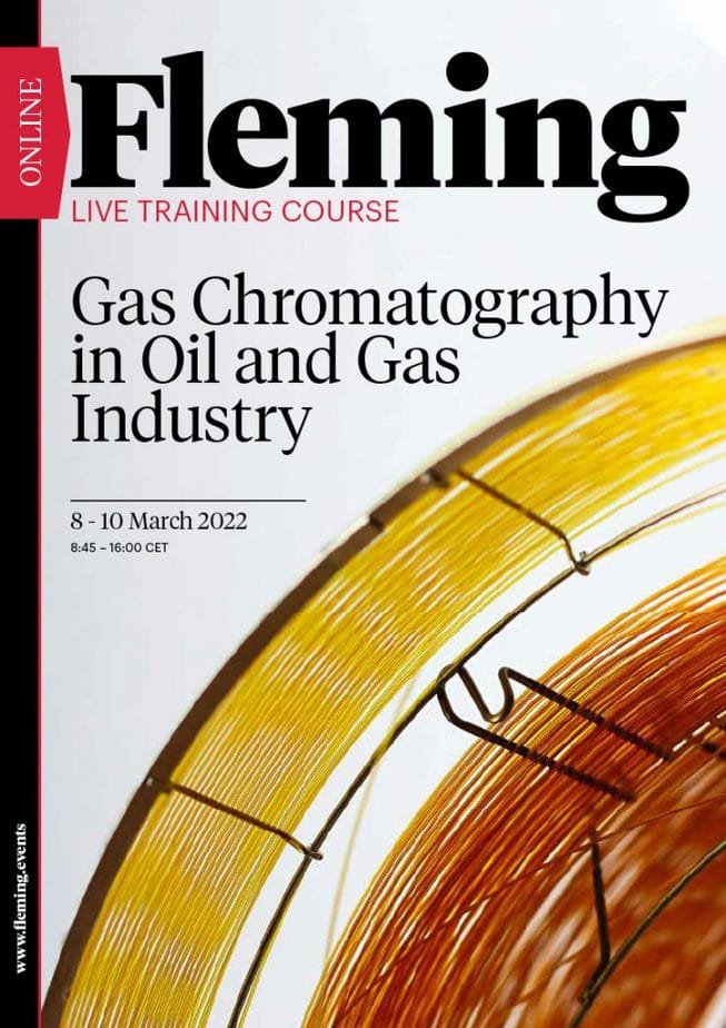 Gas Chromatography in Oil and Gas Industry online live training Fleming Agenda Cover