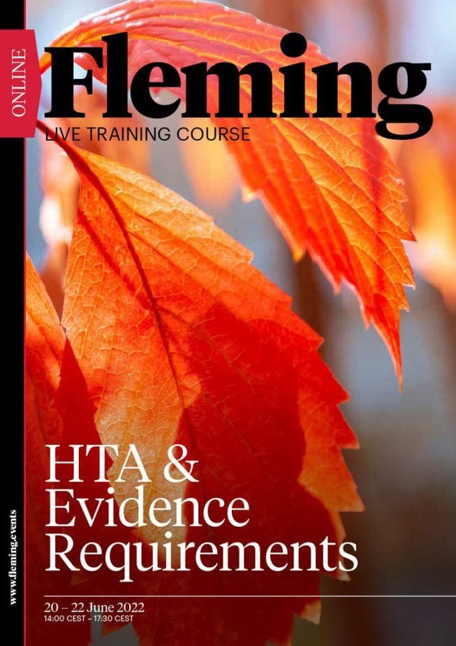 HTA and Evidence Requirements Training Course organized by Fleming_Agenda Cover