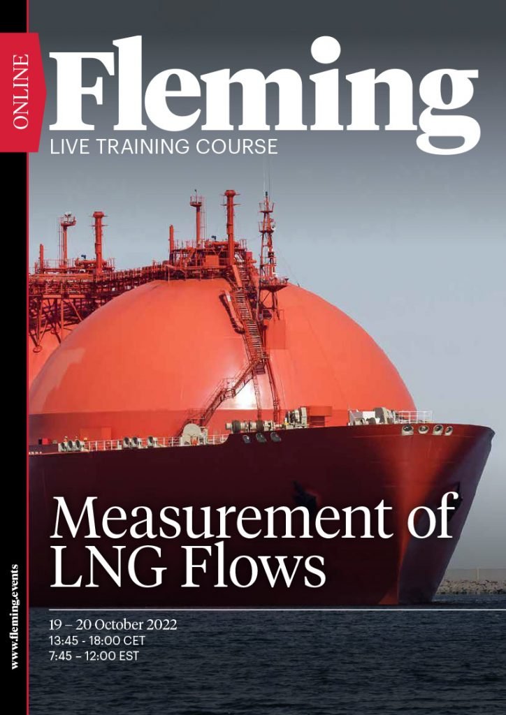 Measurement of LNG Flows online live training by Fleming_Agenda Cover