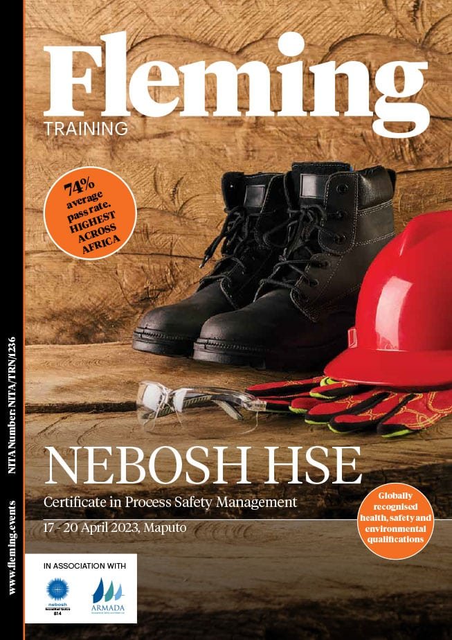 The NEBOSH HSE Certificate in Process Safety Management training by Fleming Agenda Cover