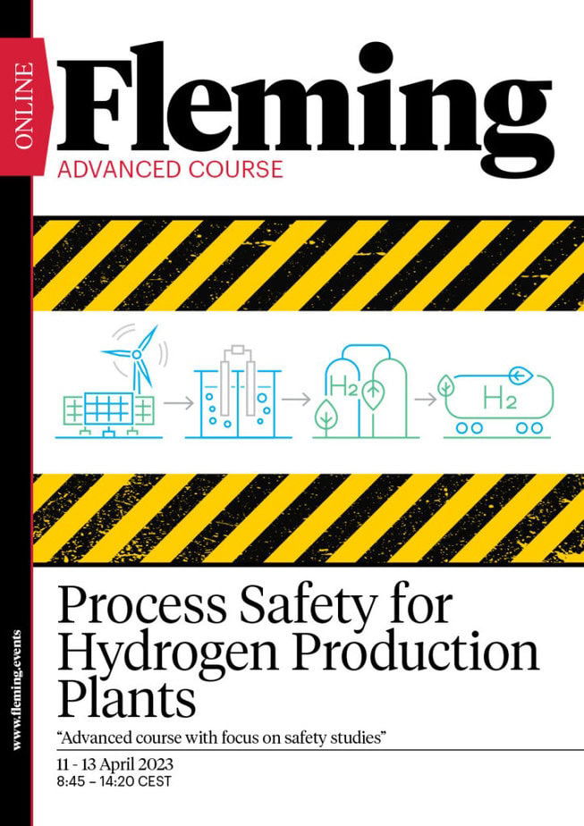 Process Safety for Hydrogen Production Plants online training by Fleming_Agenda Cover