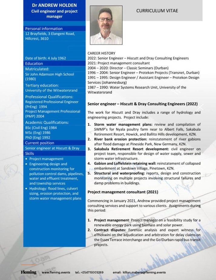 Applied Project Management training by Fleming_Agenda Cover