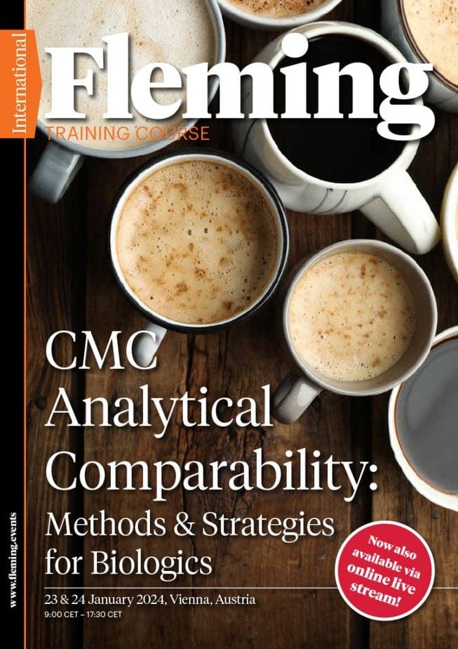 CMC Analytical Comparability Methods and Strategies For Biologics training by Fleming_Agenda Cover