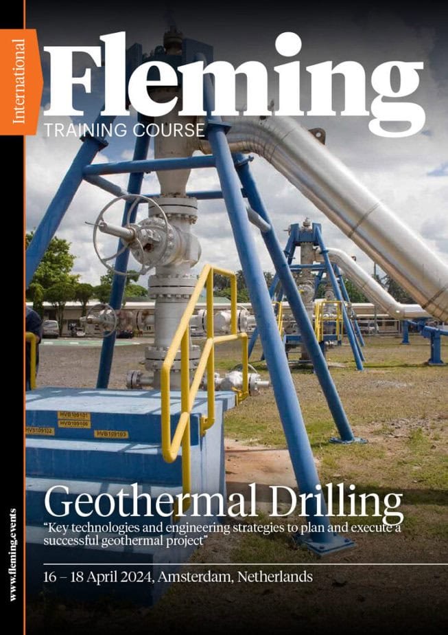 Geothermal Drilling training by Fleming_Agenda Cover