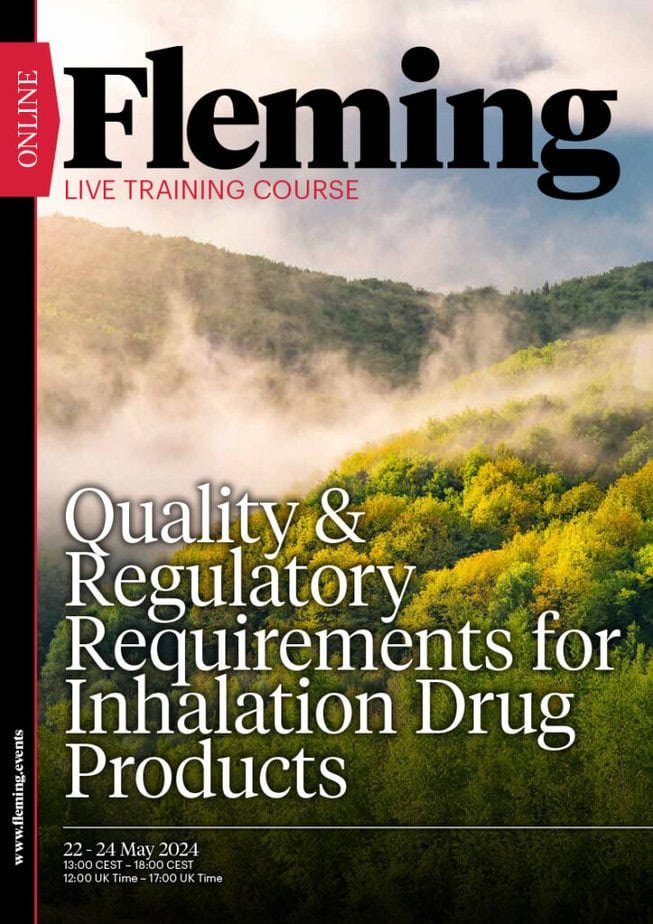 Quality & Regulatory Requirements for Inhalation Drug Products online live training organized by Fleming_Agenda Cover