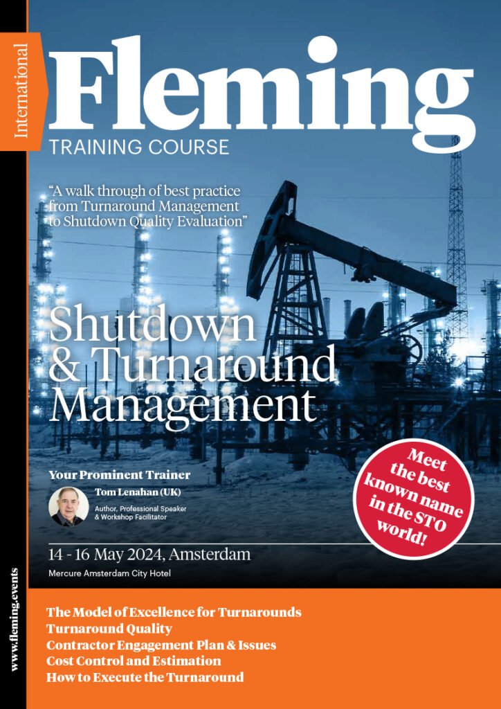 Shutdown Turnaround Management training organized by Fleming_Agenda Cover