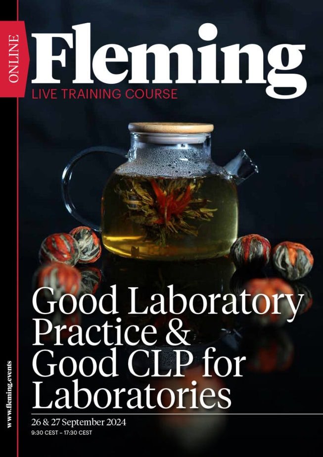 Good Laboratory Practice and Good Clinical Laboratory Practice online live training organized by Fleming_Agenda Cover