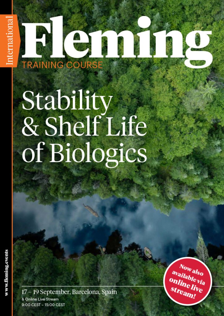 Stability & Shelf Life of Biologics online live training organized by Fleming_Agenda Cover