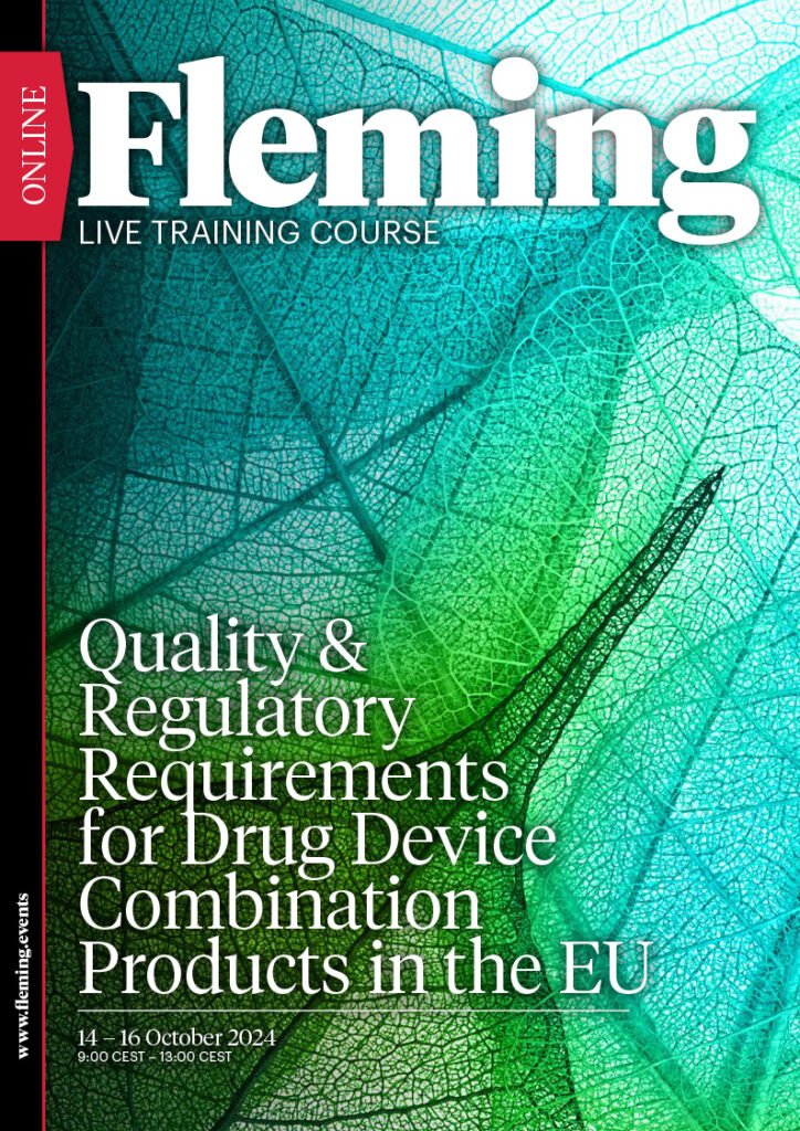 Quality and Regulatory Requirements for Drug Devices Combination Products online live training organized by Fleming_Agenda Cover