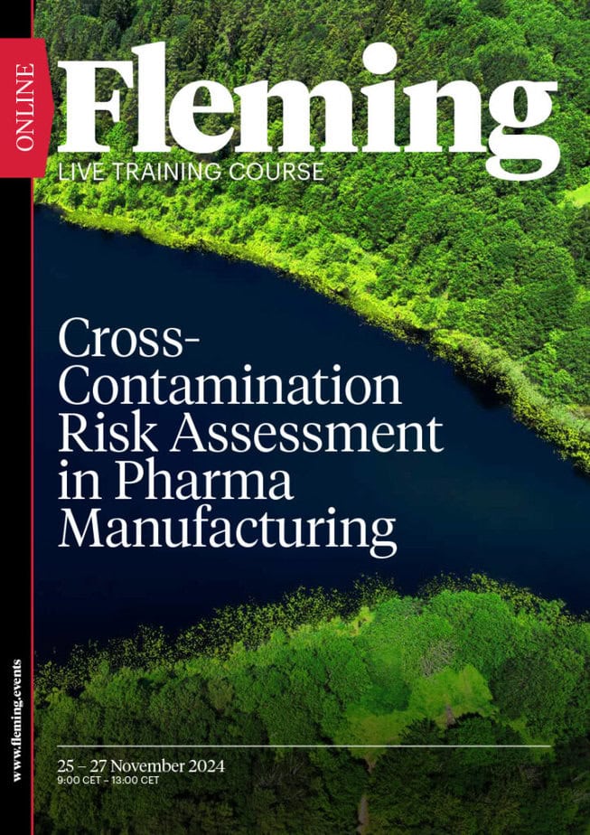 Cross Contamination Risk Assessment in Pharma Manufacturing online live training organized by Fleming_Agenda Cover