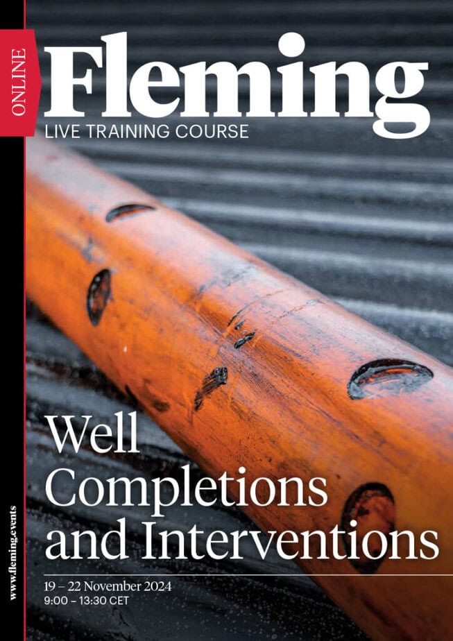 Well Completions and Interventions online live training organized by Fleming_Agenda Cover