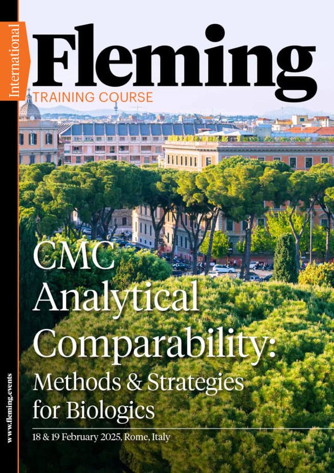 CMC Analytical Comparability Methods and Strategies For Biologics training organized by Fleming_Agenda Cover