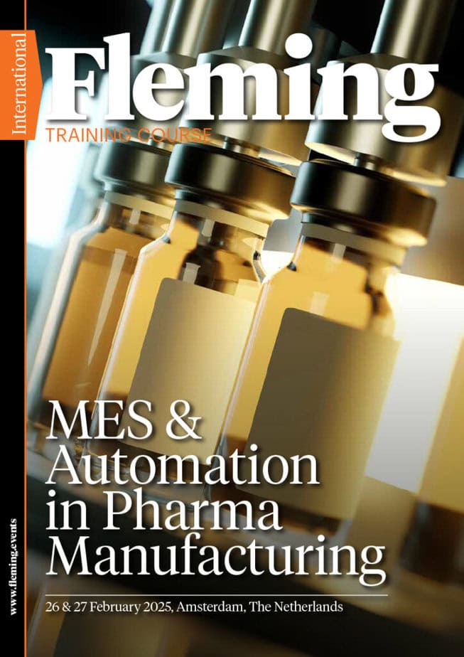 MES & Automation in Pharma Manufacturing training organized by Fleming_Agenda Cover