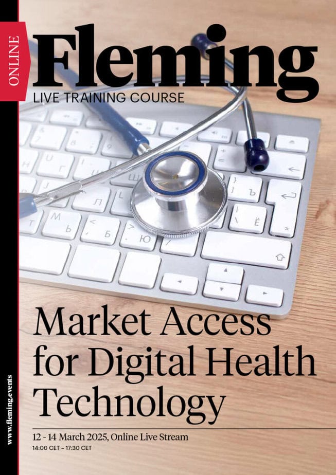 Market Access for Digital Health Technology online training organized by Fleming_Agenda Cover