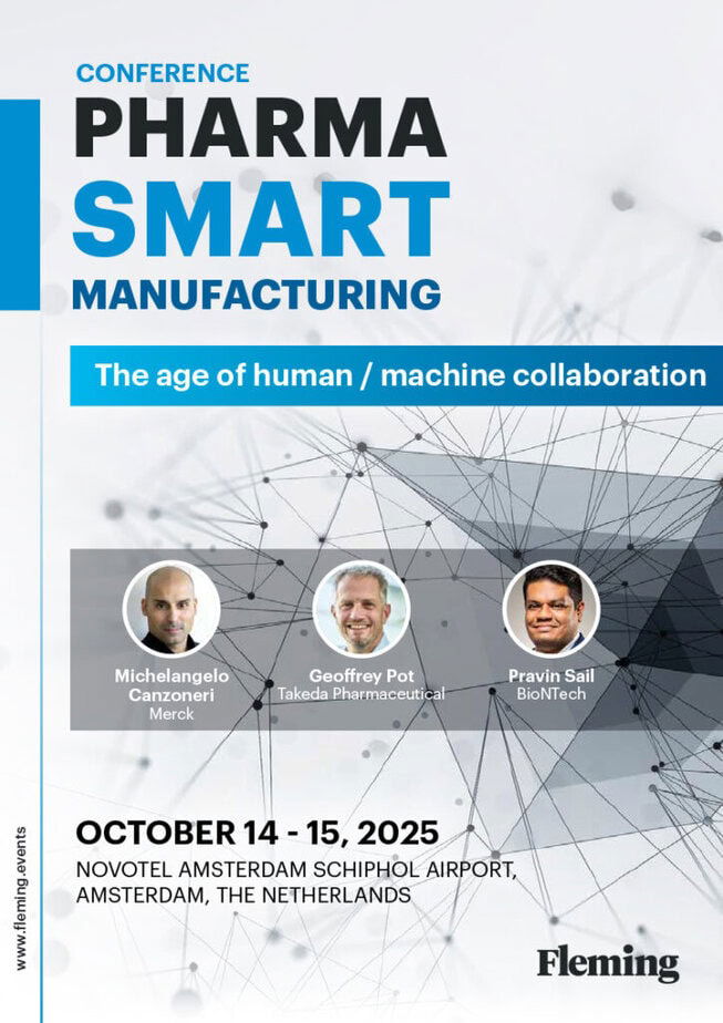Pharma Smart Manufacturing 2025 organized by Fleming_Agenda Cover
