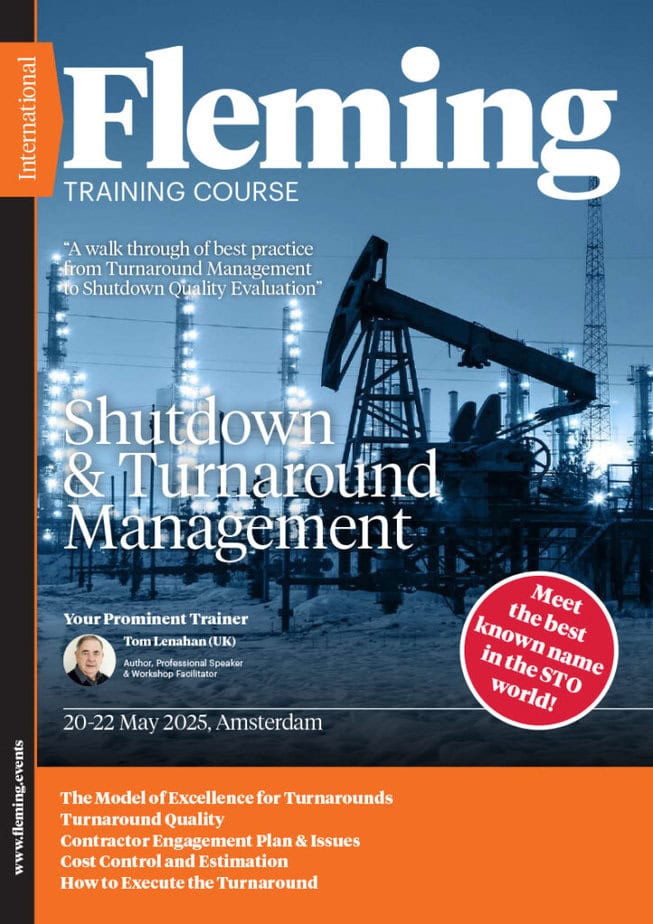 Shutdown and Turnaround Management training organized by Fleming_Agenda Cover