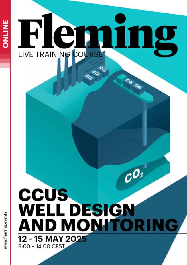 CCUS Well Design and Monitoring online training organized by Fleming_Agenda Cover